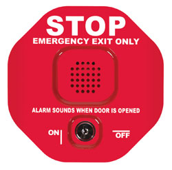 (image for) STI 6400 Red Exit Stopper Multifunction Door Alarm